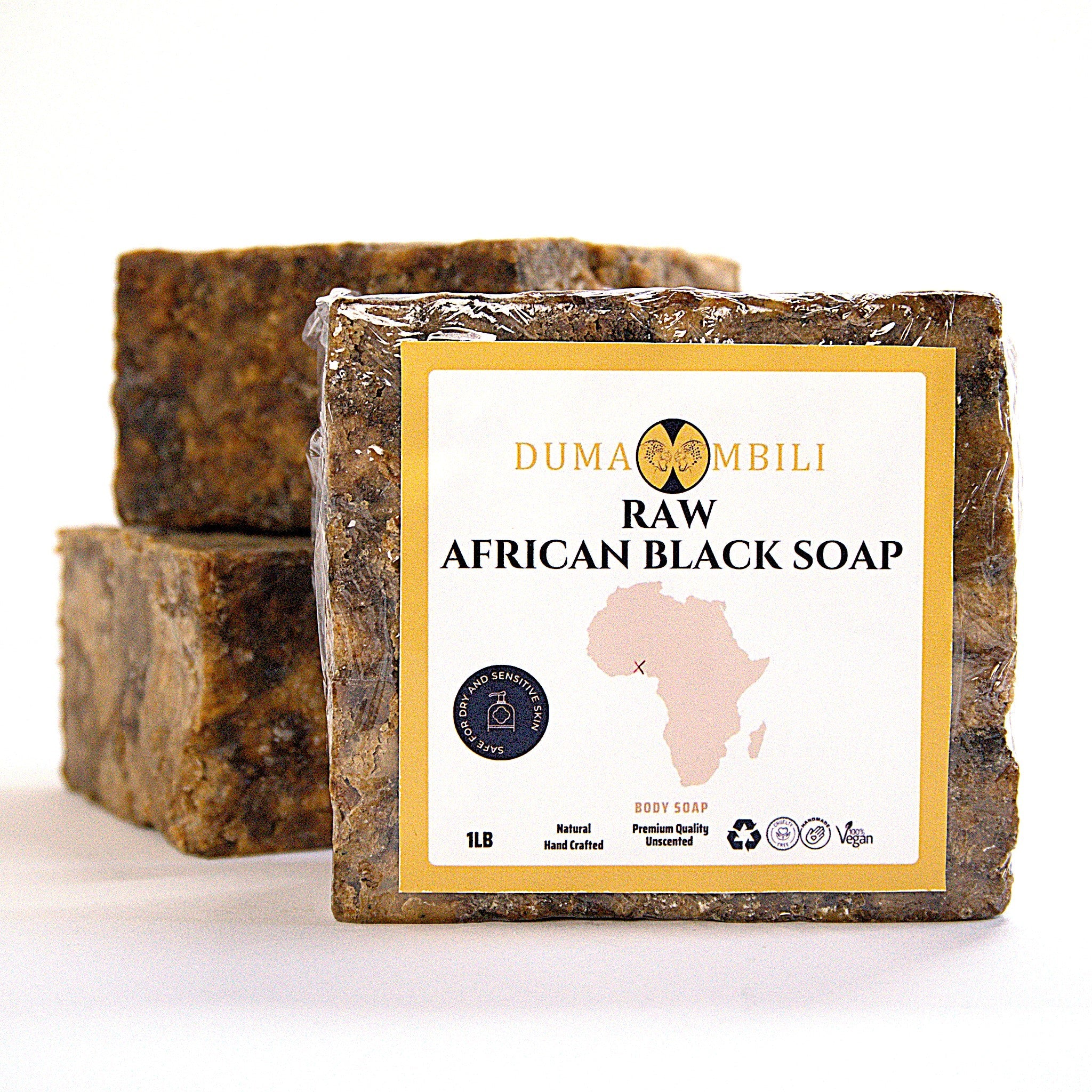 African Black Soap Bar