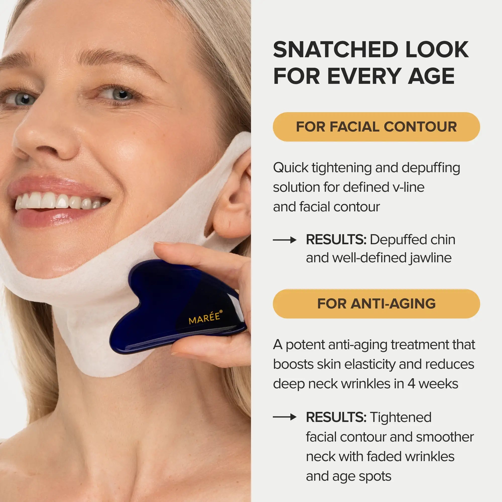 Luxury Gold Contour Mask