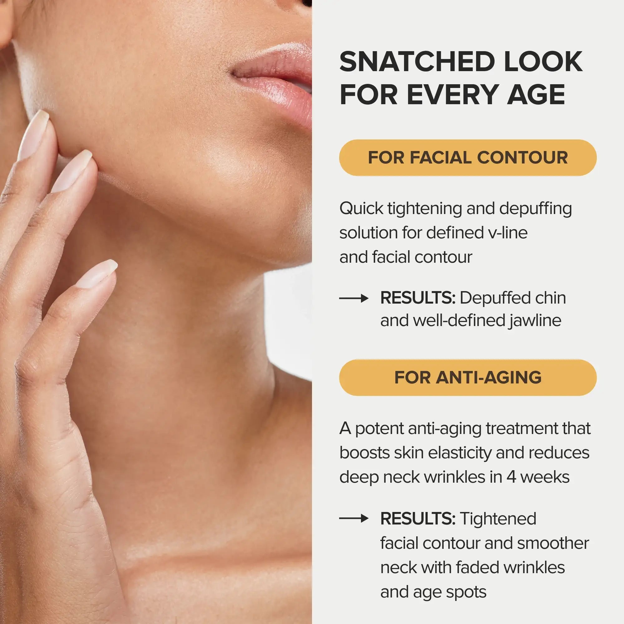 Luxury Gold Contour Mask